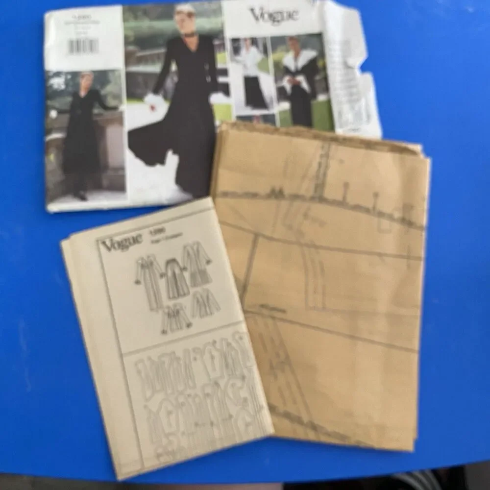 Vintage 1993 Vogue 129  Pattern Jacket Dress Top Pants